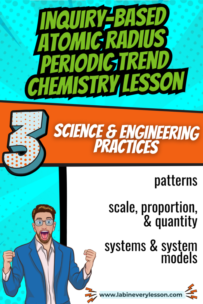 atomic radius exploration science and engineering practices